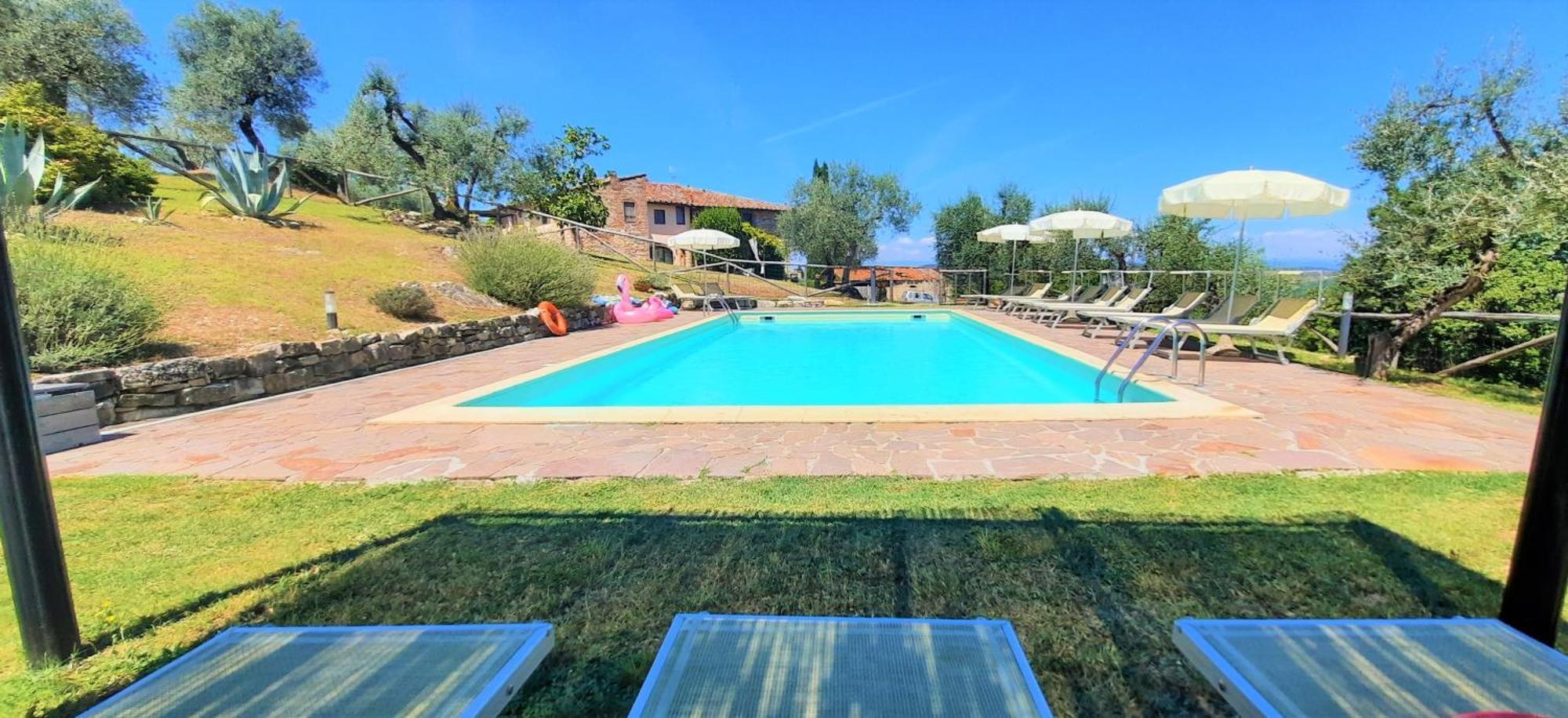 Agriturismo I Ceppi San Casciano in Val di Pesa Bagian luar foto